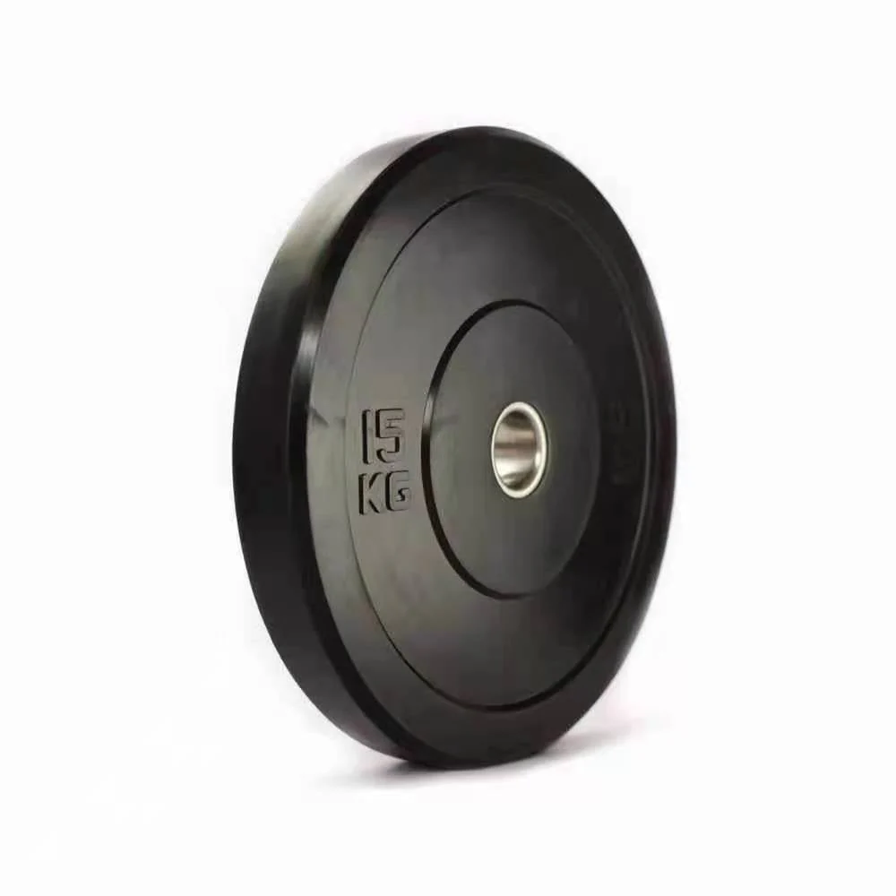 All Black Olympic Bumper Plate - Single plate - Image 3