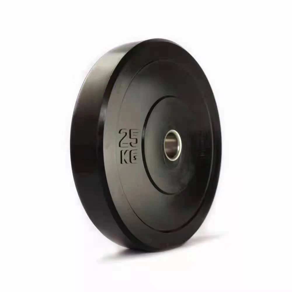 All Black Olympic Bumper Plate - Single plate - Image 5