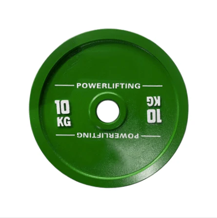 Calibrated Competition Powerlifting Plate (IPF Standard) – Cast Iron - Image 3