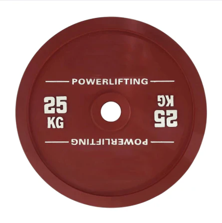 Calibrated Competition Powerlifting Plate (IPF Standard) – Cast Iron - Image 5