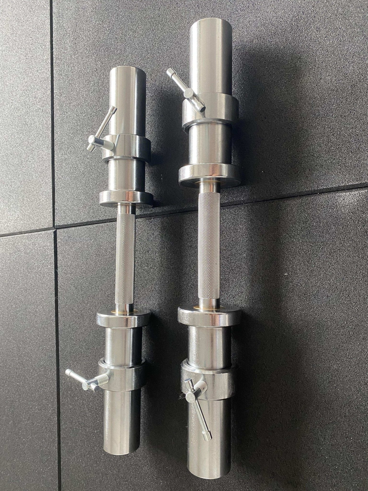 Olympic Dumbbell Handle 50mm – Chrome Gym Bar for Home & Commercial Use - Image 3