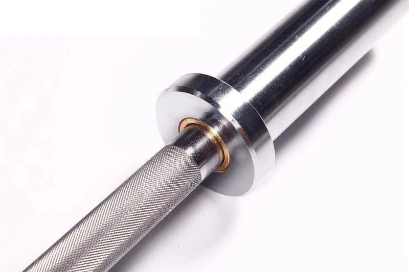 Olympic Dumbbell Handle 50mm – Chrome Gym Bar for Home & Commercial Use - Image 4